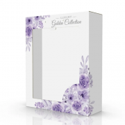 Коробка з віконцем 2-ка Квіти 280*100*345мм.